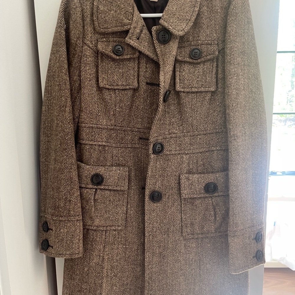 Tulle peacoat